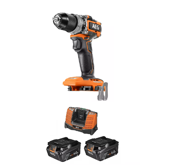 Aeg BSB 18SBL-402C 18 Volt Çift akülü 4.0 Ah vidalama