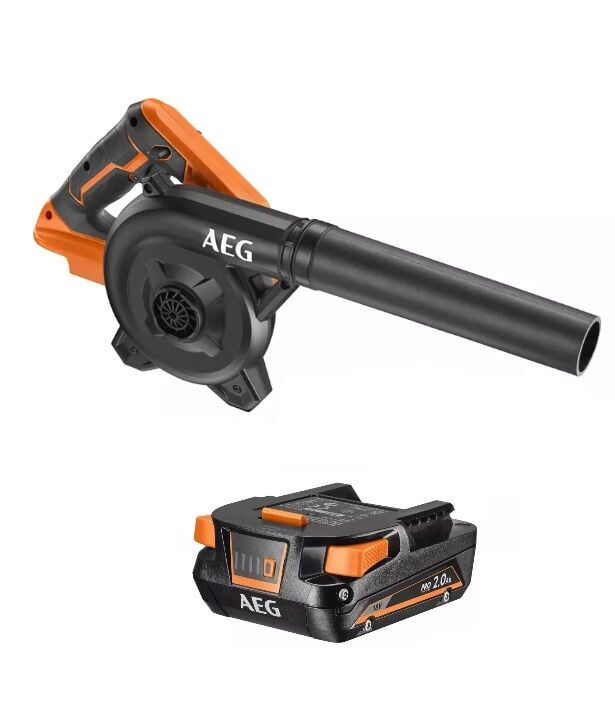 Aeg Bge 18c2-0 Akülü Hava Üfleme + AEG L1820S 18v 2.0 Ah ( ŞARJ CİHAZI HARİÇTİR )
