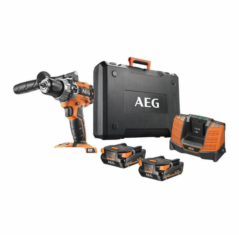 AEG BSB 18C2BLLI-202C Akülü Kömürsüz Darbeli Matkap 60Nm