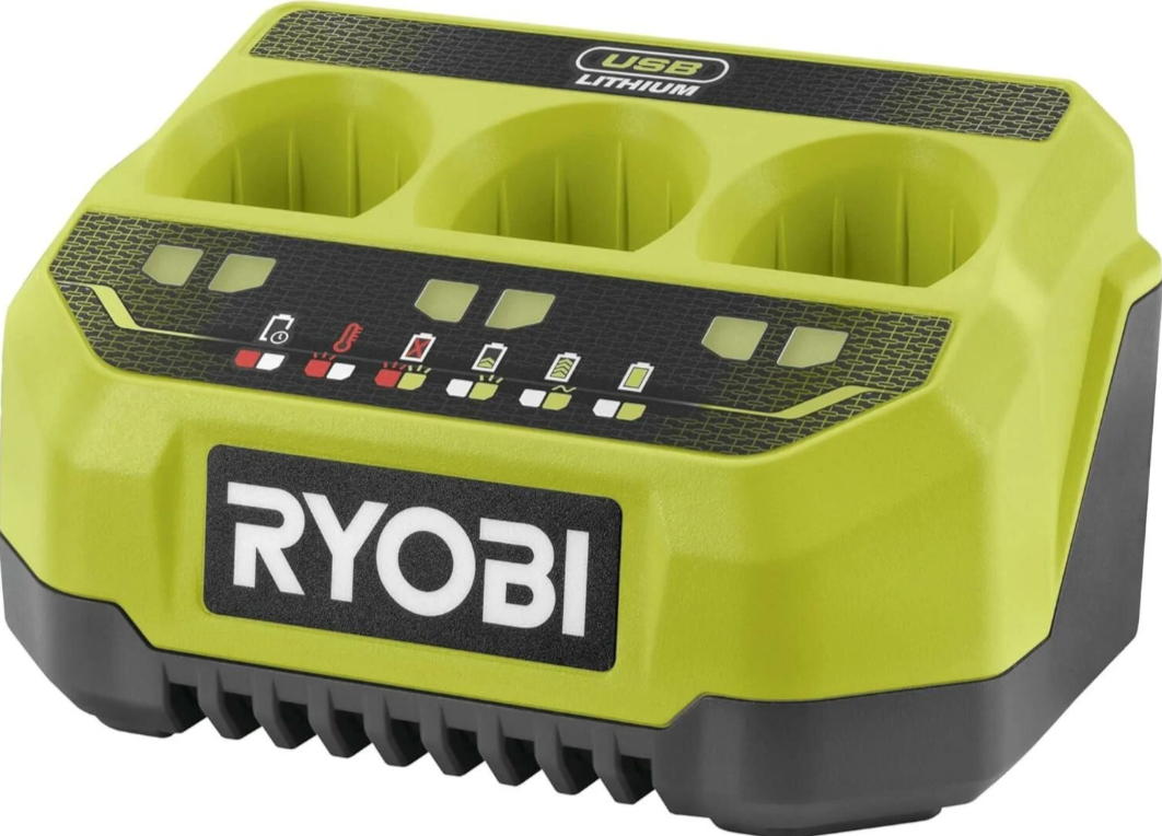 RYOBİ RC43P 4V Şarj Cihazı 3 Girişli