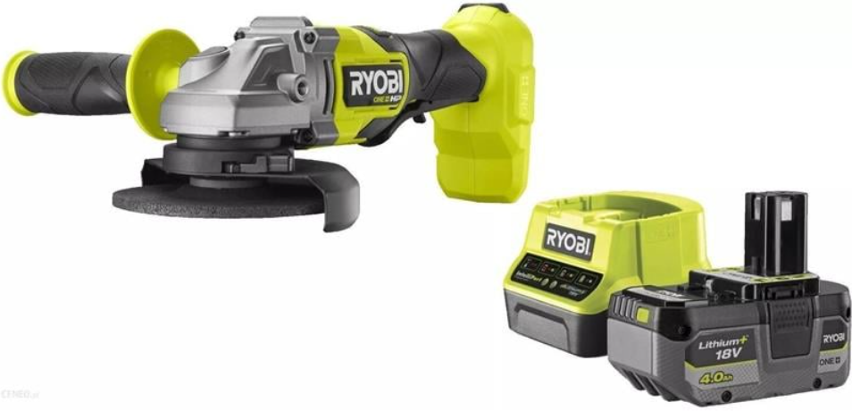 Ryobi Rag18x-1c40s One+ Akülü Kömürsüz Avuç Taşlama