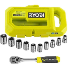 RYOBİ RHRS10PC Cırcırlı Lokma Seti 1/4 10 Parça