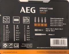 AEG 30 parça matkap ucu seti  4932 4304 10