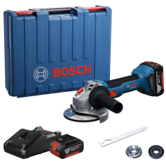 Bosch GWS 18V-8 2x4.0Ah Çift Akülü Taşlama