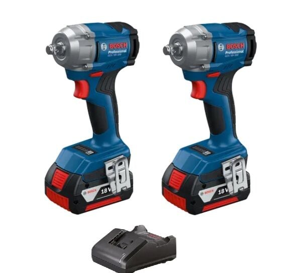 Bosch Professional GDS 18V-350 18V 4.0 Ah Akülü Darbeli Somun Sıkma