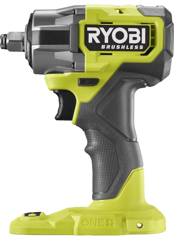 Ryobi RIW18CBL-0 Akülü Kömürsüz Somun Sıkma 1/2 (Akü ve Şarj Cihazı Dahil Değildir)