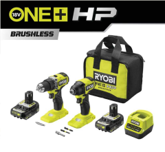 Ryobi RCK182A-2C20S 18V Combo Kit - Matkap Ve Vidalama T5133005288