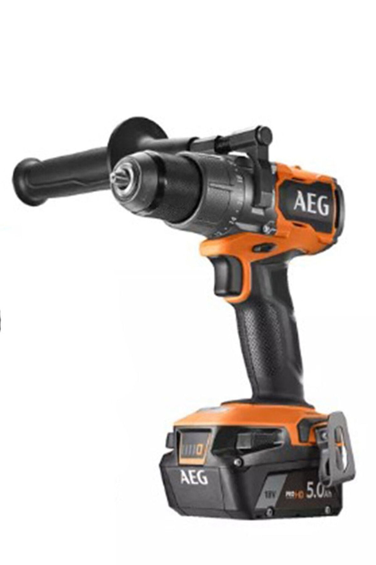 AEG BSB 18C3BL-502C Kömürsüz 5ah Çift Akülü Darbeli Matkap - T4935478939