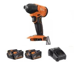 AEG BSS 18C2-0 + AEG L1840S  AKÜ 18 VOLT4.0 X 2 + ŞARJ CİHAZI