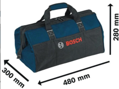 Bosch Kanvas Orta Boy Takım Çantası (Çok Gözlü - Dayanıklı Kumaş) - 1610Z00022