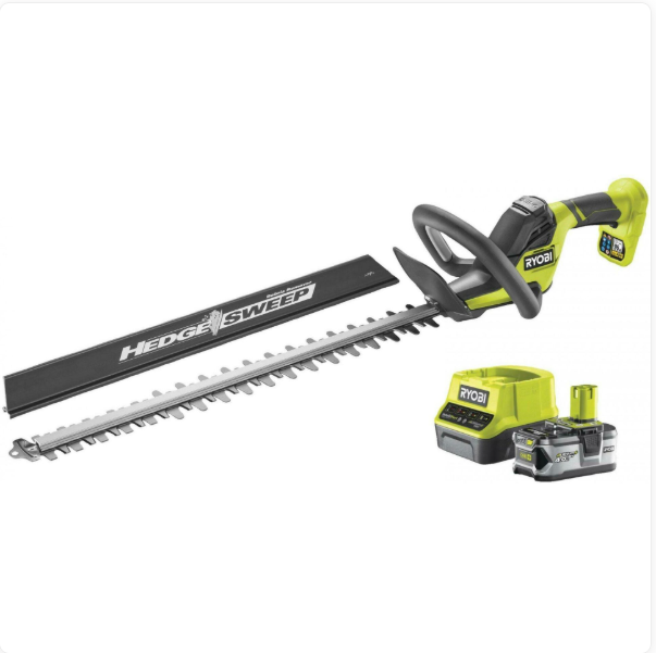 RYOBİ RY18HT55A-140 18V Li-Ion Akülü Çit Kesme 55cm 4.0Ah (5133005499)