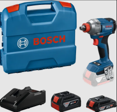 Bosch Gdx 18V-285 Çift Akülü Somun Sıkma Gba 18V 2.0AH+4.0AH