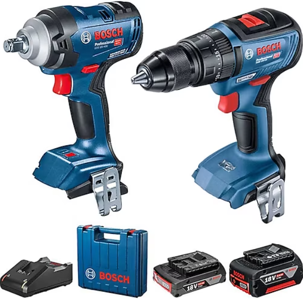 BOSCH GDS 18V-400 + GSB 18V-50 (0 601 9K0 003)