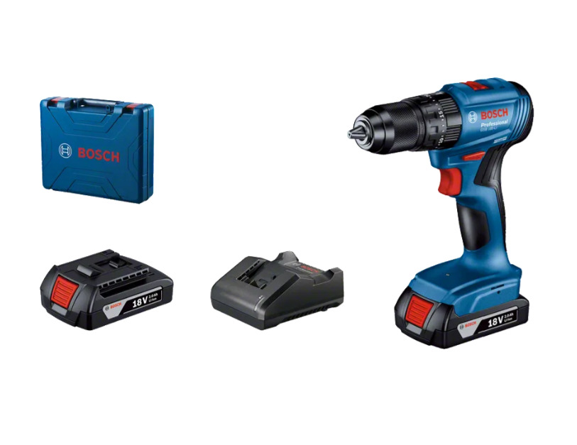 Bosch GSB 185-LI Akülü Vidalama 18 V 2.0 Ah Çift Akülü