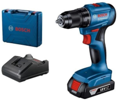 Bosch GSR 185-LI Akülü Delme/Vidalama Makinesi (18V - 2.0 Ah Tek Akülü) - 06019K3001