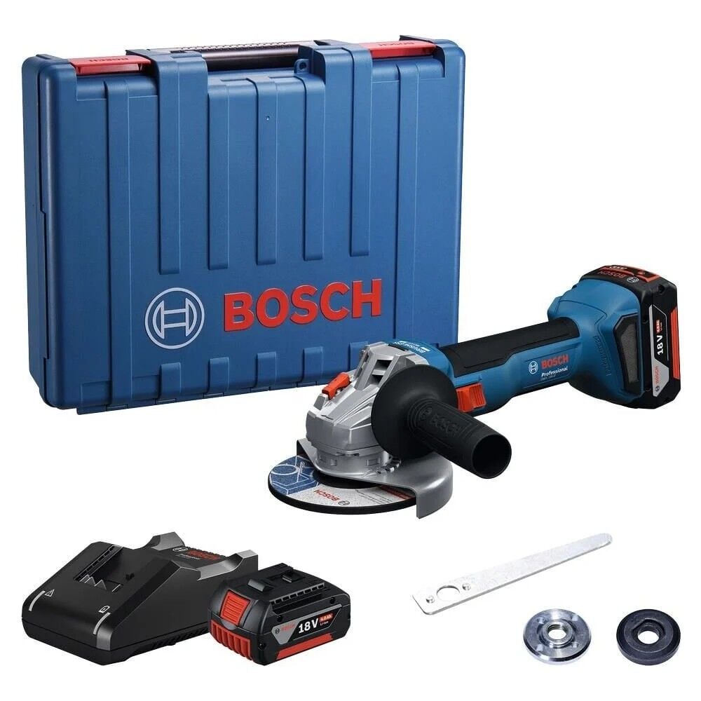 Bosch Professional GWS 18V-8 5 ah Çift Akülü Taşlama Makinesi
