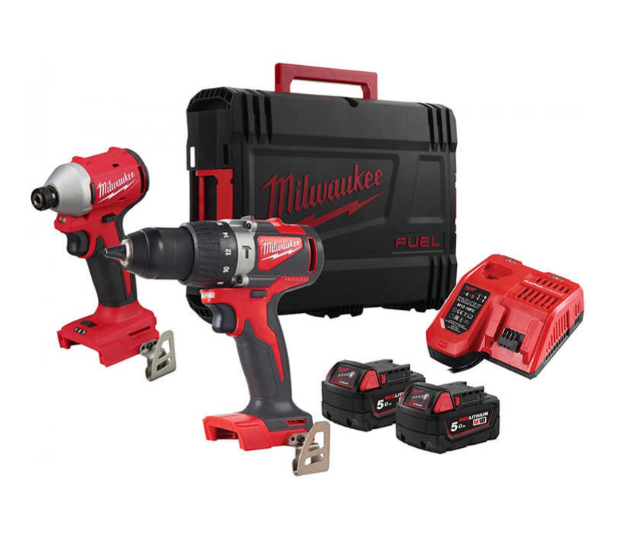 Milwaukee M18 BLPP2A3-502X 2' li Set (M18 BLPD2 & M18 BLIDR)