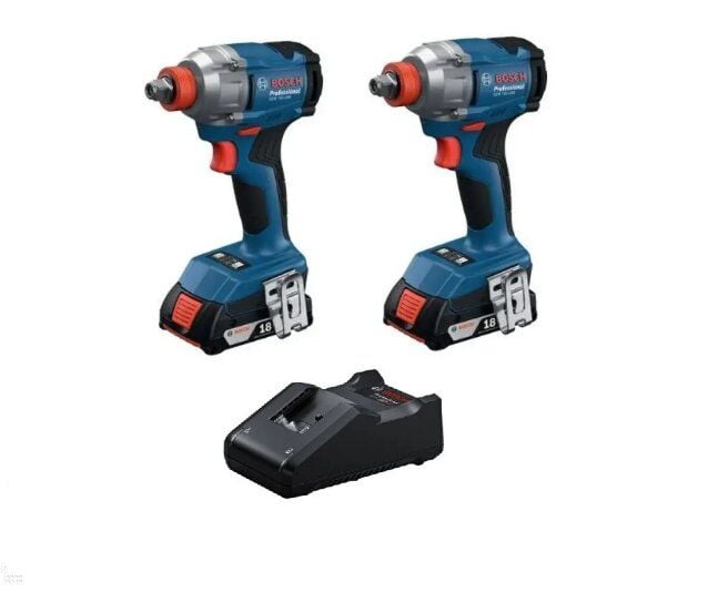 BOSCH GDX 18V-285 2 Lİ SET + 2 Adet GBA 18V 4.0 Ah Akü