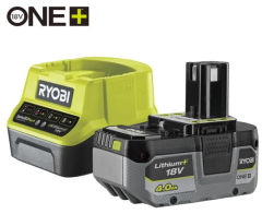 Ryobi Rc18120140 18volt / 4,0 Ah Li-ıon Yedek Akü Ve Akü Şarj Cihazı