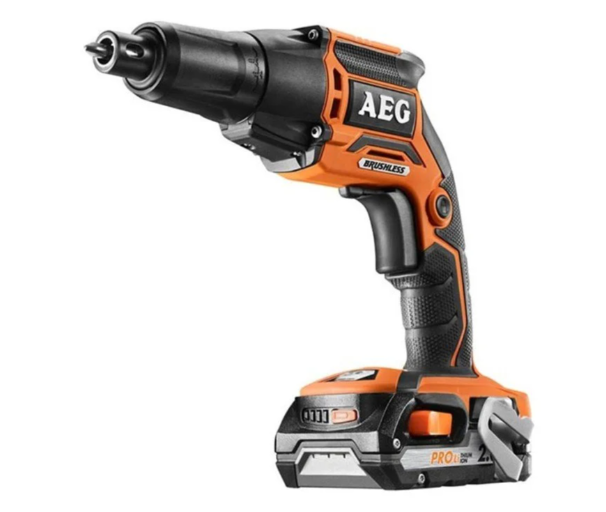 Aeg BTS 18BL-202 Çift Akülü Alçıpan Vidalama Makinesi 18 V 2.0 AH T4935464104