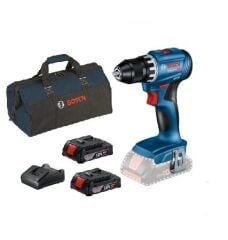 Bosch GSR 18V-45 2 x 2.0Ah Çift Akülü Vidalama Makinası