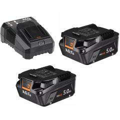 AEG BST 18BLX2-502  Çift Akülü 18 volt Dekupaj