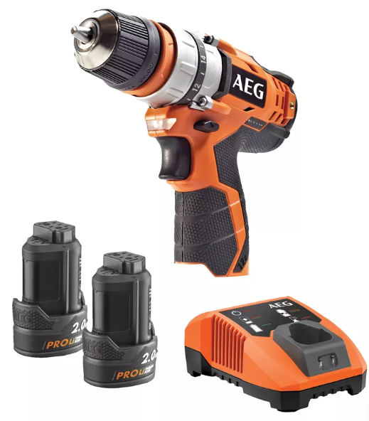 AEG BBS 12C2 LI-202B ÇİFT AKÜLÜ MATKAP