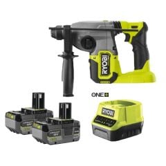 Ryobi Rsds18x Çift Akülü 18v 4.0 Ah Sds-plus Pnömatik Kırıcı Delici Kömürsüz