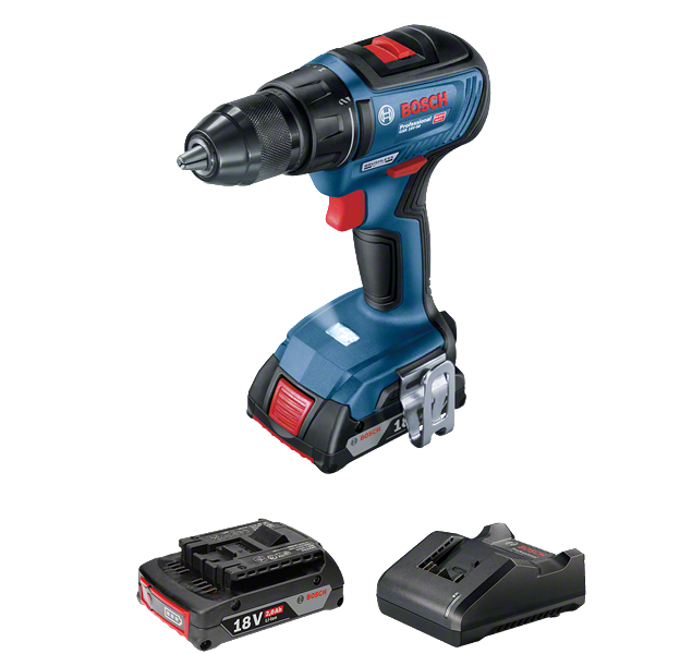 Bosch GSR 18V-50 Akülü Delme/Vidalama Makinesi 2.0 Ah çift akülü