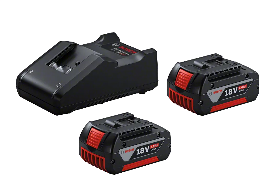 Bosch GAL 18V-40 + GBA 2 x 4.0Ah Çift Akü ve Şarj Cihazı Seti