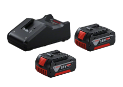 Bosch GAL 18V-40 + GBA 2 x 4.0Ah Çift Akü ve Şarj Cihazı Seti