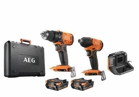 AEG JP18I2-202C Brushed Twin Pack Çok Amaçlı Set (4935479197)