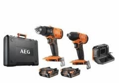 AEG JP18I2-202C Brushed Twin Pack Çok Amaçlı Set (4935479197)