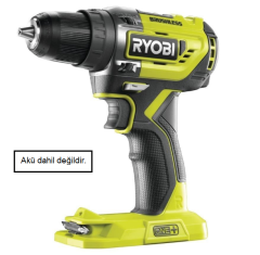 RYOBİ R18DD5-0 Akülü Matkap Vidalama (Akü Dahil Değildir.)