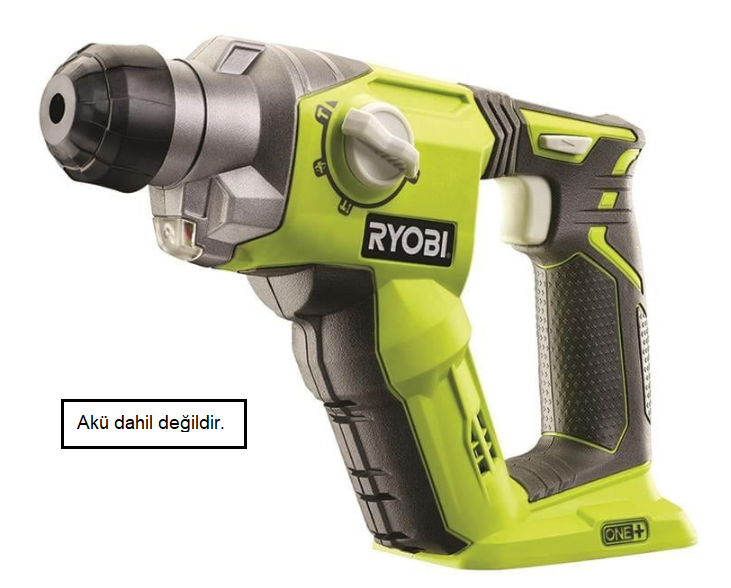 RYOBİ R18SDS0 Akülü Kırıcı Delici (Akü Dahil Değildir.) (5133002305)