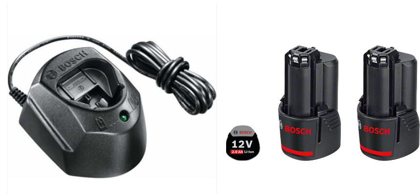 Bosch Gal 1210CV +2 x Gba 2AH Şarj Cihazı