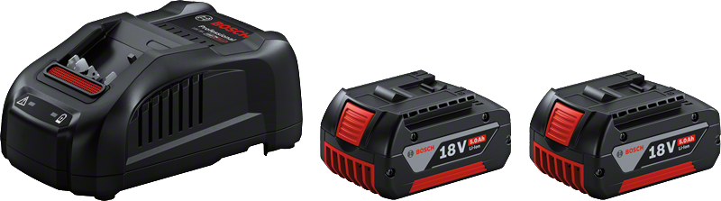 BOSCH 2x18V5.0AH+GAL1880CV Professional Aküler ve şarj Cihazı Seti