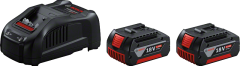 BOSCH 2x18V5.0AH+GAL1880CV Professional Aküler ve şarj Cihazı Seti