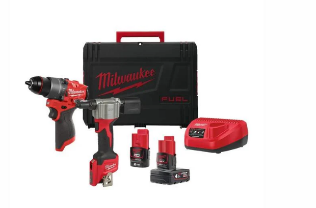 Milwaukee M12 FPP2D2-422X - İkili Montaj Seti