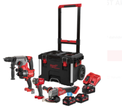 Milwaukee M18 FPP4C-555T - Dörtlü Montaj Seti