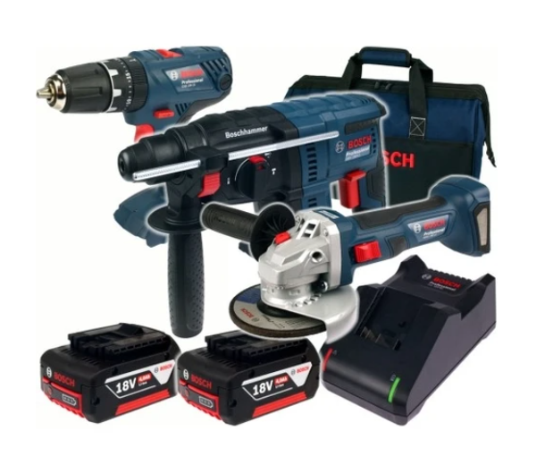 Bosch Gbh 180-LI Gsb 180-LI Gws 180-LI 2X5,0AH