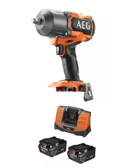 AEG BSS 18HTF12BL-502 ÇİFT AKÜLÜ SOMUN SIKMA 1220Nm