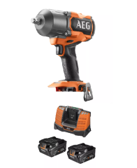 AEG BSS 18HTF12BL-502 ÇİFT AKÜLÜ SOMUN SIKMA 1220Nm