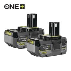 Ryobi RB1840X 18V 4.0Ah Lithium+ (130597018)  İkili Akü Seti