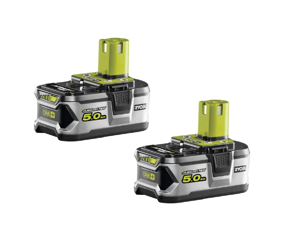Ryobi 18V 5.0Ah İkili Akü Seti