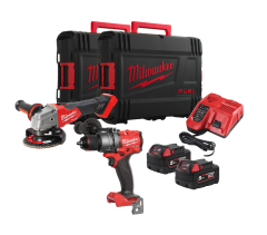 Milwaukee M18 FPP2E3-502X - Akülü Taşlama ve Vidalama ( M18 FPD3 - FSAG125X )