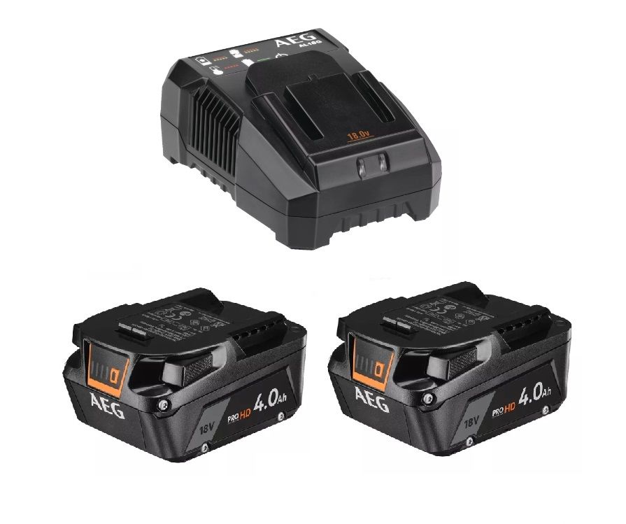 AEG L1840SHD PRO HD AKÜ 18 VOLT4.0 + AL18G Şarj Cihazı