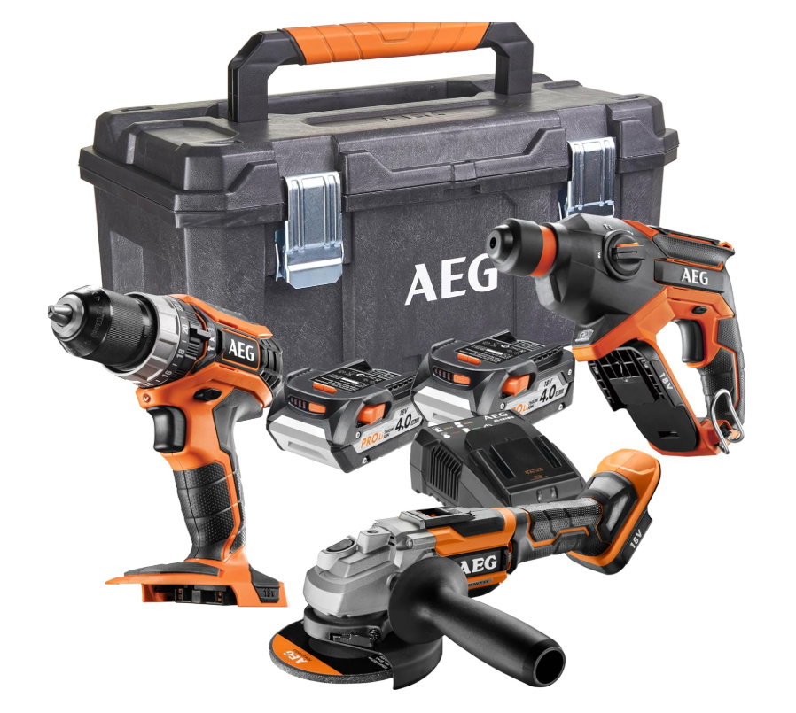 AEG Jp18L3-402Tb ÜÇLÜ AKÜLÜ MONTAJ SETİ