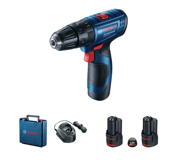 Bosch Gsb 120-LI 12 Volt 2.0 AH Çift Akülü Vidalama