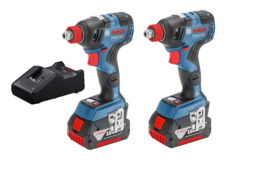 Bosch GDX 18V-200 Çift Akülü İkili Somun Sıkma Seti 5.0Ah